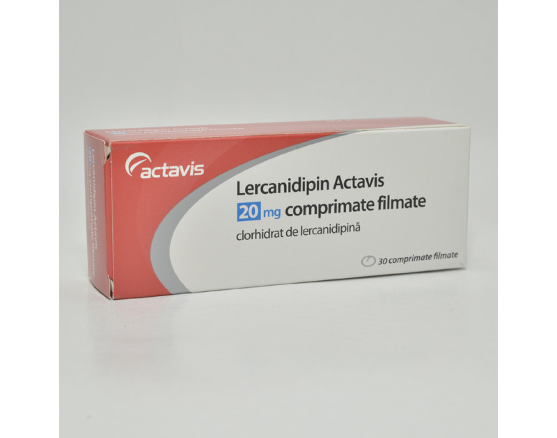 Lercanidipin Actavis 20 mg, 30 comprimate filmate | Catena.ro
