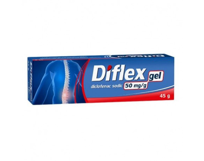 Diflex 50 mg / g, 45 g gel, Fiterman | Catena.ro