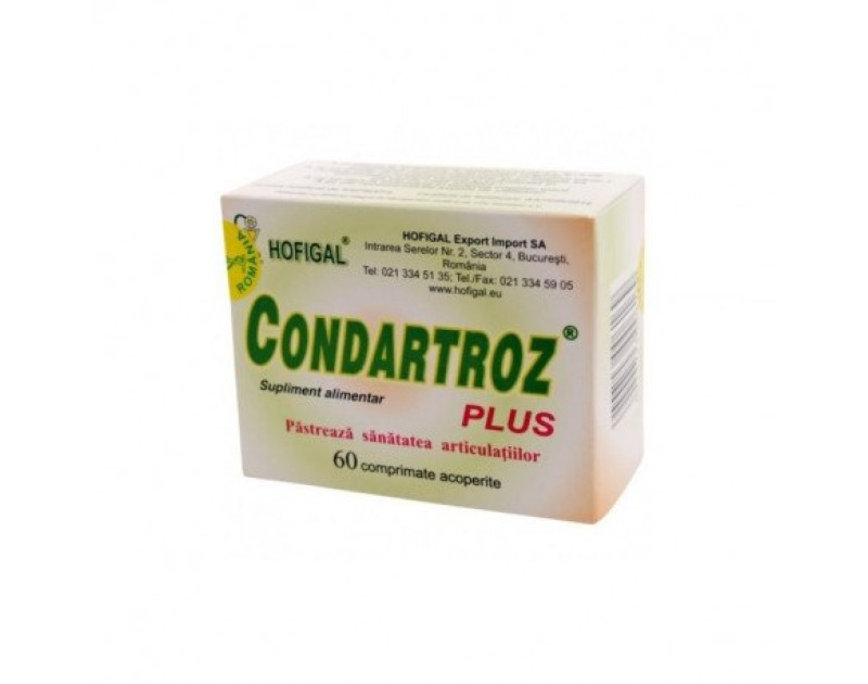 HOFIGAL Condartroz plus, 60 comprimate | Catena.ro