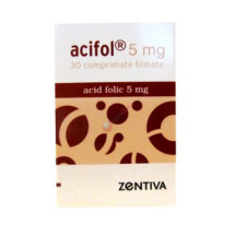 Acifol 5 mg, 30 comprimate, Zentiva | Catena.ro