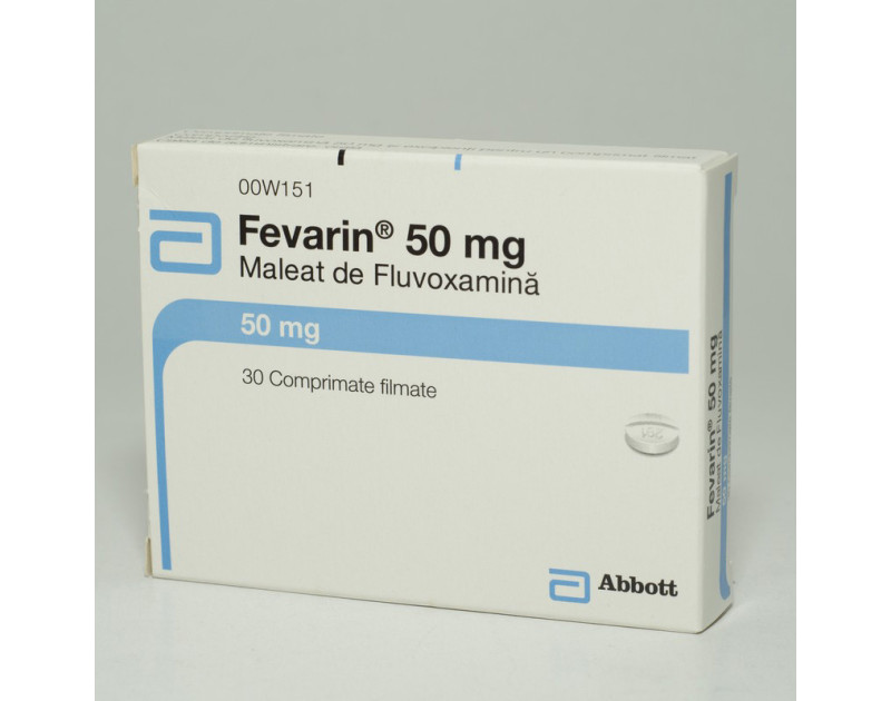 Fevarin 50 mg, 30 comprimate filmate | Catena.ro