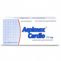 Aspimax Cardio 75mg X  40 comprimate gastrorezistente