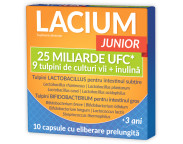 Lacium 25 miliarde UCF x 10 caps. cu elib. prel.