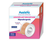 Assista leucoplast din matase 5mx2.5cm