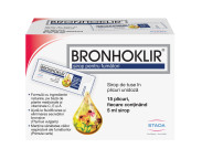 Bronhoklir x 15plic x 5 ml sirop pentru fumatori