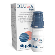 Blu yal A 0.15% free solutie oftalmica X 10 ml