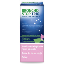 Bronchostop trio pentru tuse si raceala x 1 flac. x 120 ml sol. Orala