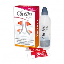 Zdrovit ClinSin med junior, 1 irigator x 16 plicuri