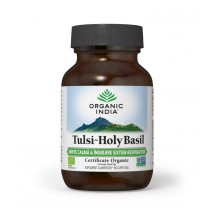 ORGANIC INDIA Tulsi (Busuioc Sfant) | Minte Calma & Ingrijire Sistem Respirator, 60 capsule