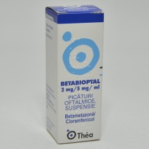 Betabioptal suspensie oftalmica, 5 ml