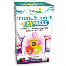 NATURALIS ImunoSuport EXPRESS cu aroma de fructe de padure X 10 plicuri