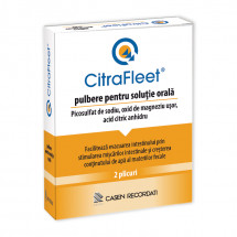 Citrafleet, 2 plicuri unidoza pulbere pentru solutie orala