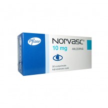 Norvasc 10 mg, 30 comprimate