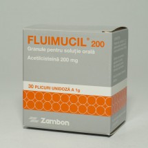 Fluimucil 200mg. plic, 30 de plicuri