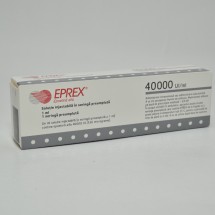 Eprex (R) 40000UI/ml, 1 seringa preumplute, 1ml. sol. injectabila 