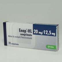 Enap (R) HL 20mg/12.5mg, 2 blistere x 10 comprimate
