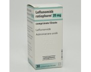 Leflunomida Ratiopharm 20 mg x 30 compr. film.