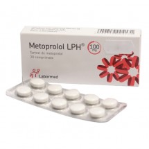 Metoprolol LPH 100mg, 3 blistere x 10 comprimate  LBM