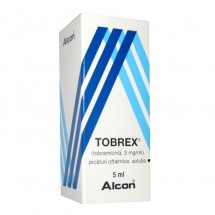 Tobrex solutie oftalmica 0.3 % x 5 ml