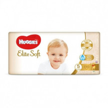 Huggies Elite Soft Mega, Nr. 5, 12-22kg, 56 bucati