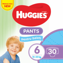 Huggies Pants D Jumbo Boy, Nr.6, 15-25 kg, 30 bucati