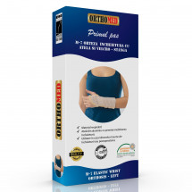 Orteza inchetura cu atela si velcro - stanga - XL