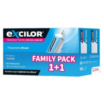 Excilor stilou aplicator 3.3 ml,  1+1 Cadou