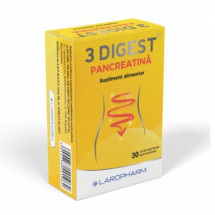 3Digest Pancreatina, 30 comprimate Laropharm
