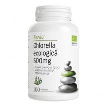 Alevia Chlorella ecologica 500 mg, 100 comprimate