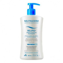 Neutraderm Relipid+ Crema de dus relipidizanta pentru corp si fata, 400 ml