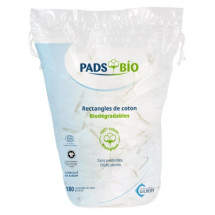 Dischete patrate din bumbac BIO, 8*10 cm