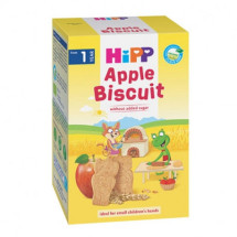 Hipp Biscuiti Bio cu mar pentru copii, +1 an, 150g