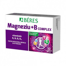 Beres Magneziu B6 + Vitamine B complex X 30 comprimate