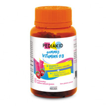 Gommes cu vitamina D3, 60 jeleuri, Pediakid