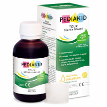 Sirop de tuse Toux seche & grasse, 125 ml, Pediakid