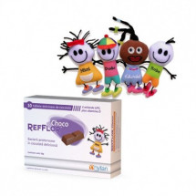 Refflor Choco X 10 tablete, cutie promotionala cu papusa inclusa