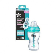 Tommee Tippee Biberon Advanced Anti-Colic, cu sistem de ventilatie, 340ml, 0luni+, 1 bucata