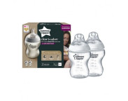 Tommee Tippee Biberon Closer to Nature, 260ml, PP, 0l+, 2 buc