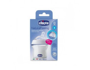 Chicco Natural Feeling Biberon plastic 150ml t.s, inclinata, flux normal, 0l+ 80711-7