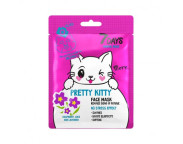 7DAYS Masca De Fata  Pretty Kitty Cu Suc De Zmeura Si Lavanda 28g