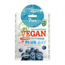 7DAYS Masca de Fata GoVEGAN Sunday Blue Day, 25g