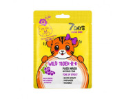 7DAYS Masca De Fata  Wild Tiger-R Cu Fructe De Padure Si Verbina 28g