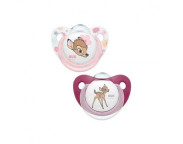 Nuk Suzeta Disney Bambi,silicon,M2,6-18l,2buc