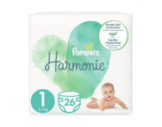 Pampers Scutece Harmonie Marimea 1, 2-5kg, 26 bucati