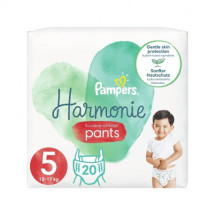 Pampers Harmonie Pants Scutece-chilotel Marimea 5, 20 bucati