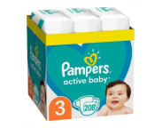 Pampers Active Baby 3 Midi (208)