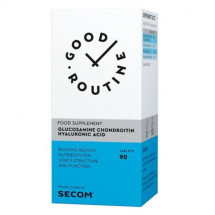 Secom Good Routine Glucosamine Chondroitin Hyaluronic Acid, 90 comprimate