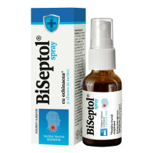 BiSeptol spray cu echinacea si albastru de metilen, 20 ml, Dacia Plant