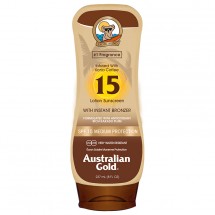 Australian Gold lotiune SPF 15 cu autobronzant, 237ml