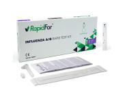 Test rapid influenza (Gripa A+B ) RapidFor x 1 test/cutie